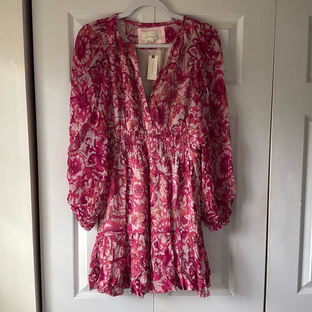 Anthropologie Pink Somerset Dress, Size S